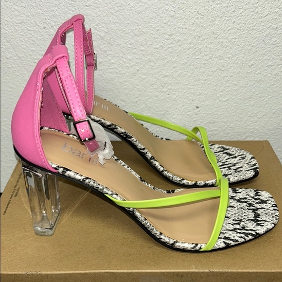 Bar III Womens Blakke Faux Leather Dressy Dress Sandals - Picture 5 of 6